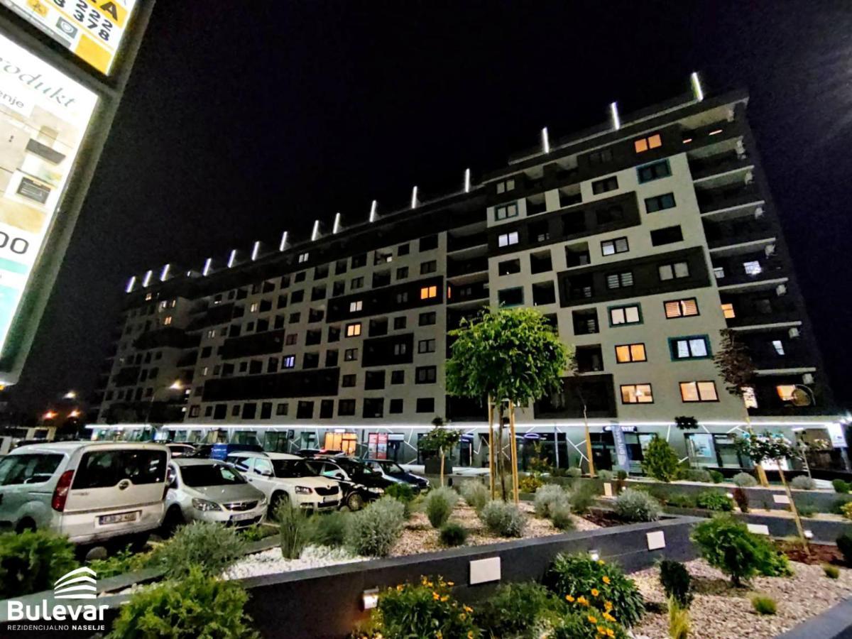 Delux Apartmani Bulevar Szarajevó Kültér fotó