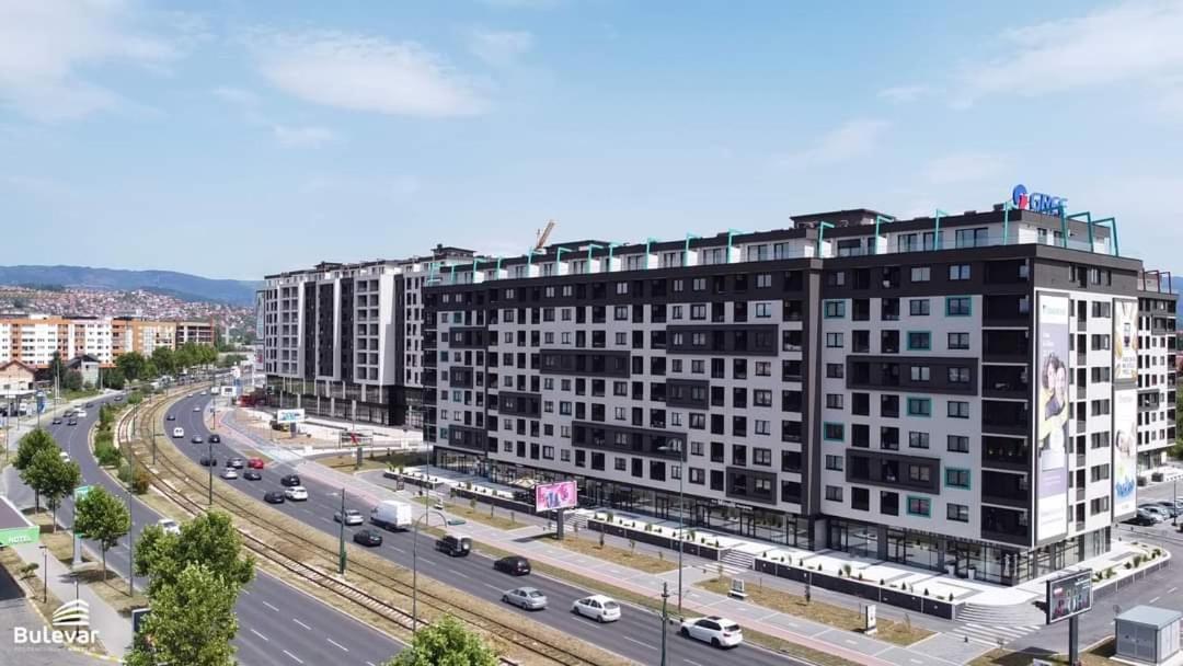 Delux Apartmani Bulevar Szarajevó Kültér fotó