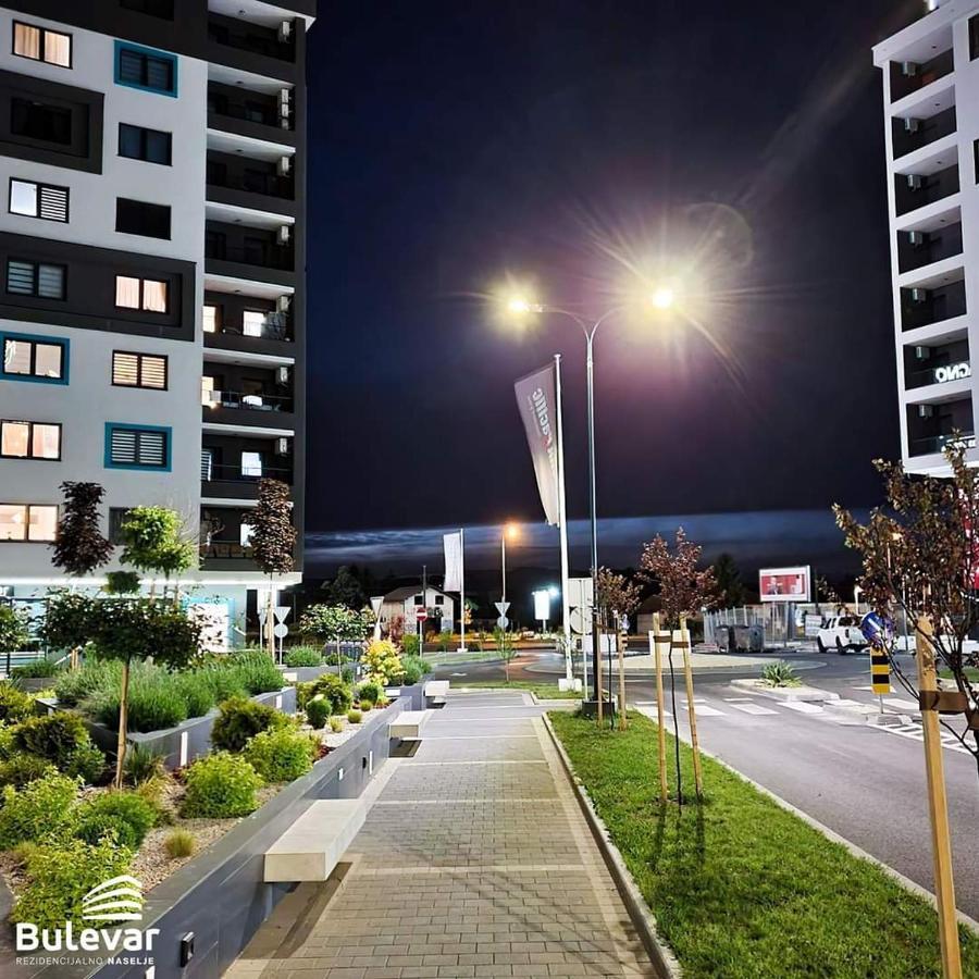 Delux Apartmani Bulevar Szarajevó Kültér fotó